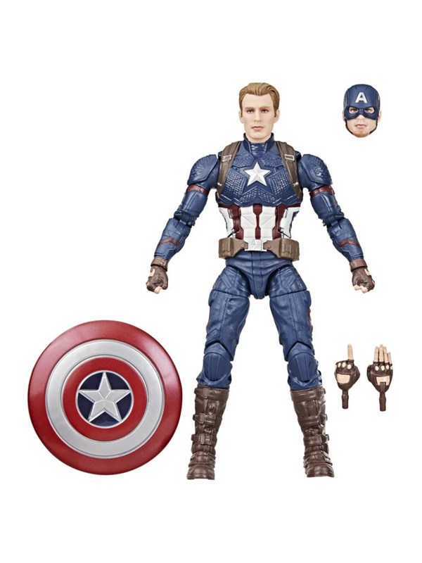 Hasbro Marvel Legends Series Captain America Avengers: Endgame Collectible Action Figure 15cm