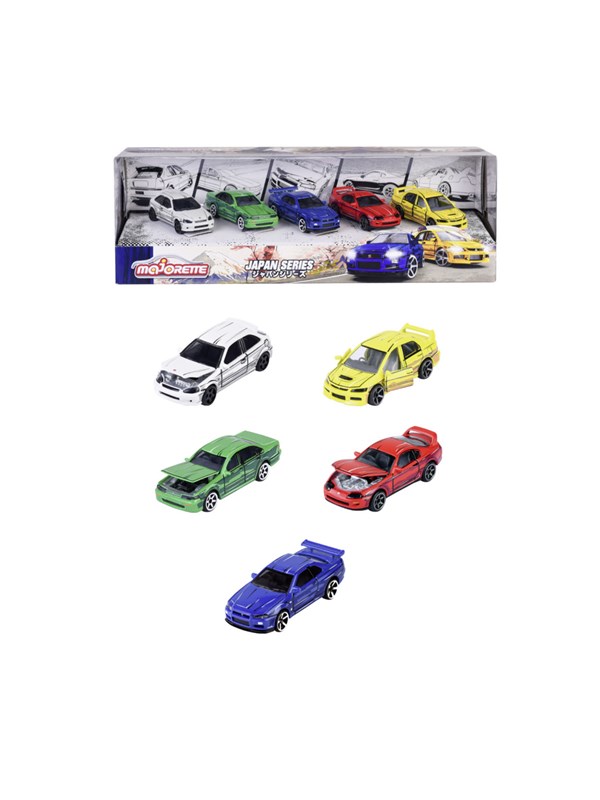 Majorette Japan Series 5 Pieces Giftpack