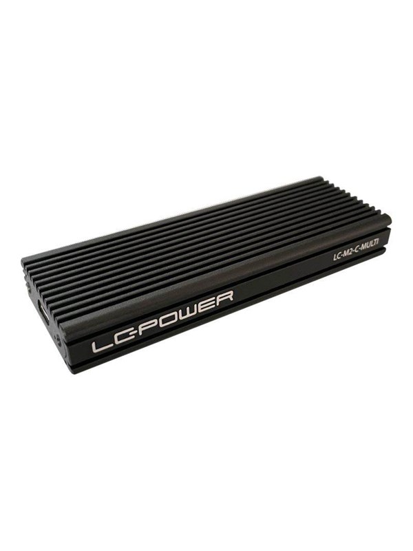 LC Power LC-M2-C-MULTI - storage enclosure - M.2 NVMe Card - USB 3.2 (Gen 2)