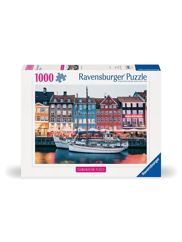 Ravensburger Scandinavian Copenhagen Denmark 1000p