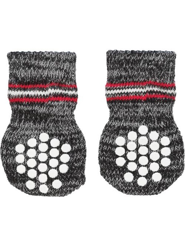 Trixie Dog Socks Grey XS-S (2 pcs.) non-slip