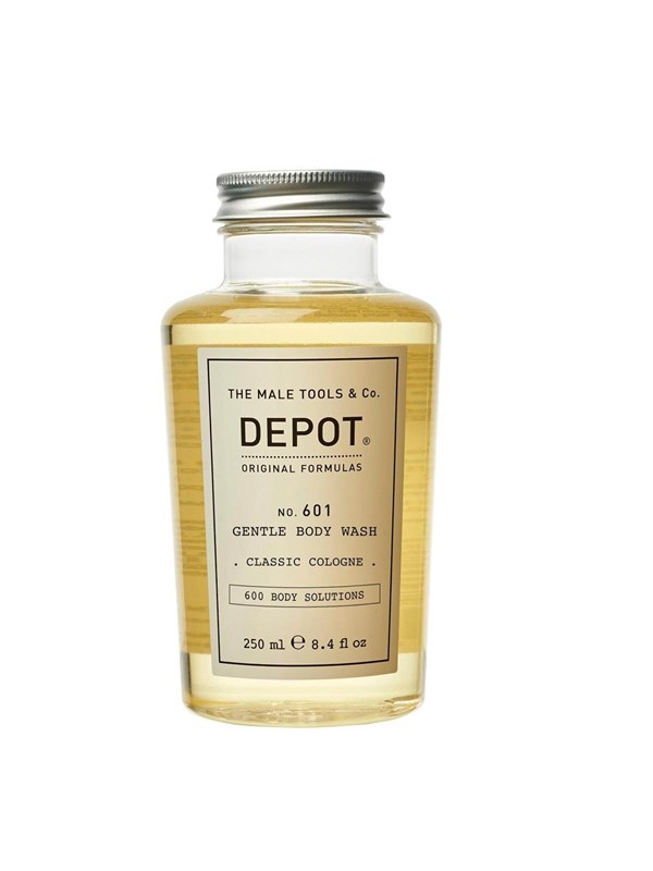 Depot 600 Body Solutions No. 601, Botanical Complex, Cleansing, Classic Cologne, Body Wash, 250 ml