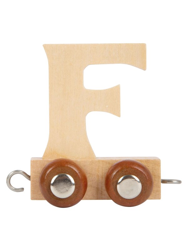 Small Foot - Wooden Letter Train - F - 12 pieces