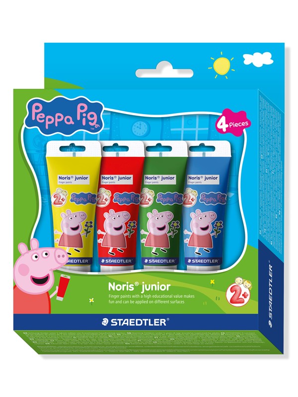Staedtler Peppa Pig finger paint 4 pcs