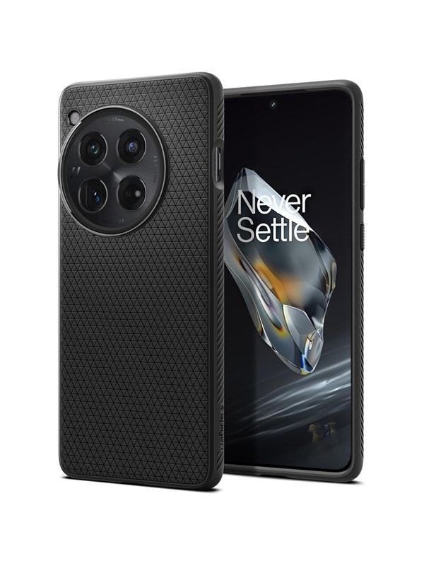 Spigen Liquid Air - matte black - OnePlus 12