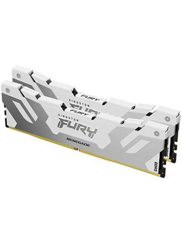 Kingston FURY Renegade DDR5-6400 - 64GB - CL32 - Dual Channel (2 pcs) - Intel XMP - Hvit