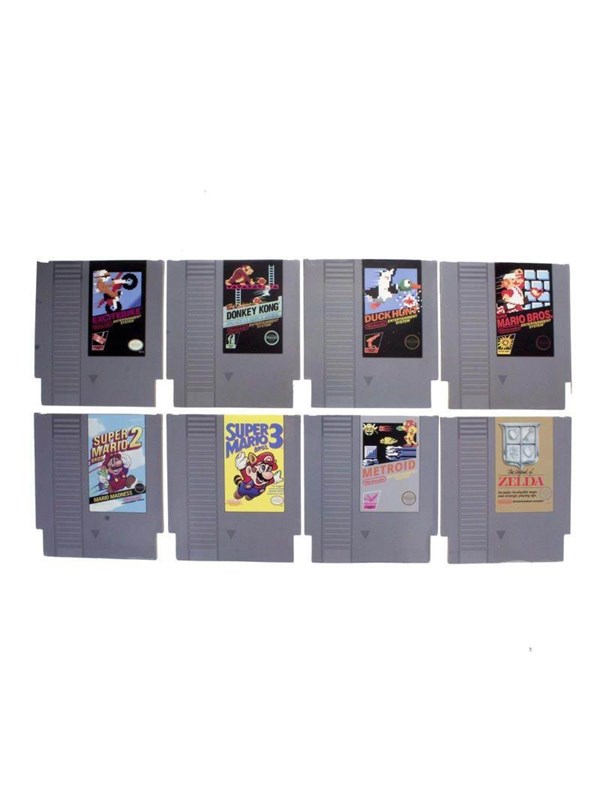 Paladone - NES Cartridge Coasters - Spillkassett glassbrikker
