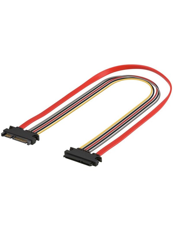 Pro SATA Data+Power Extension - 0.50m