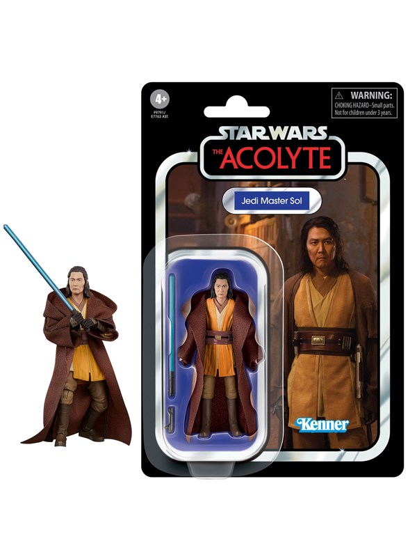 Star Wars The Accolyte The Vintage Collection Jedi Master Sol 9.5cm