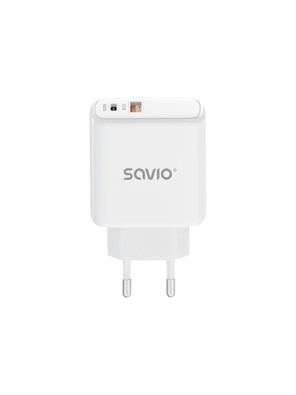 Savio LA-06 power adapter - USB USB-C - 30 Watt
