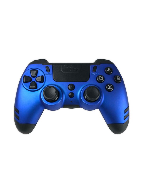 Steelplay Slim Pack Wireless Controller - Blue - Wireless Controller - Sony PlayStation 4