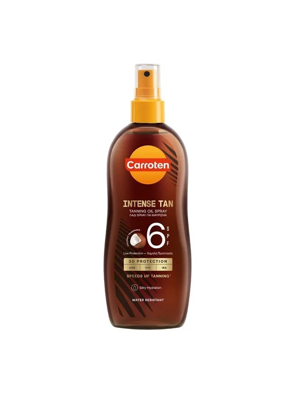 Carroten Intense Tan Oil SPF 6 - 200 ml