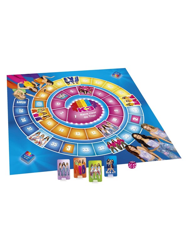 Studio 100 K3 Race to the Top Board Game