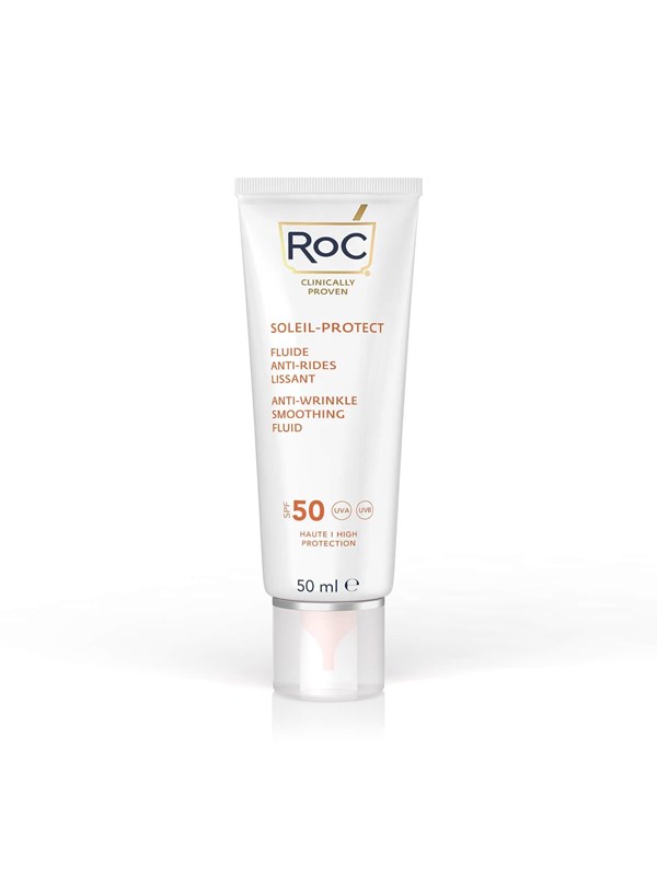 ROC Soleil Protect Anti Wrinkle Smoothing Fluid SPF50