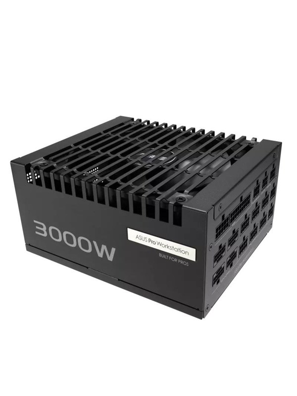 ASUS Pro WS 3000 Strømforsyning (PSU) - 3000 Watt - ATX 3.1 - 80 Plus Platinum sertifisert