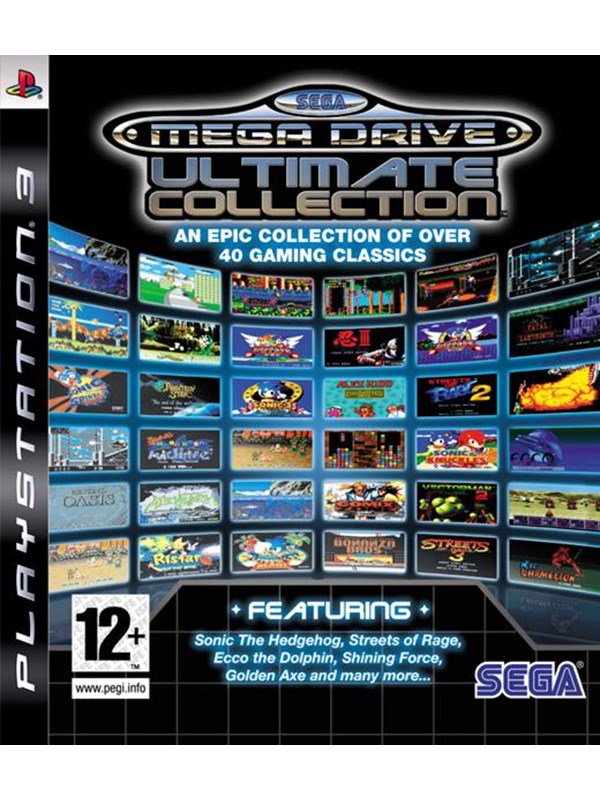 SEGA Mega Drive Ultimate Collection - Sony PlayStation 3 - Retro