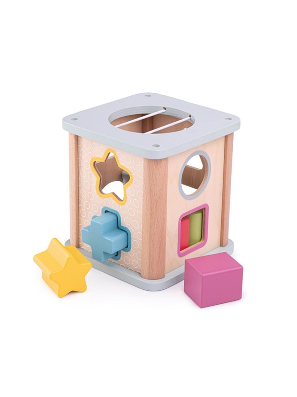 Bigjigs Wooden Shape Sorter 9 pcs. -FSC 100%