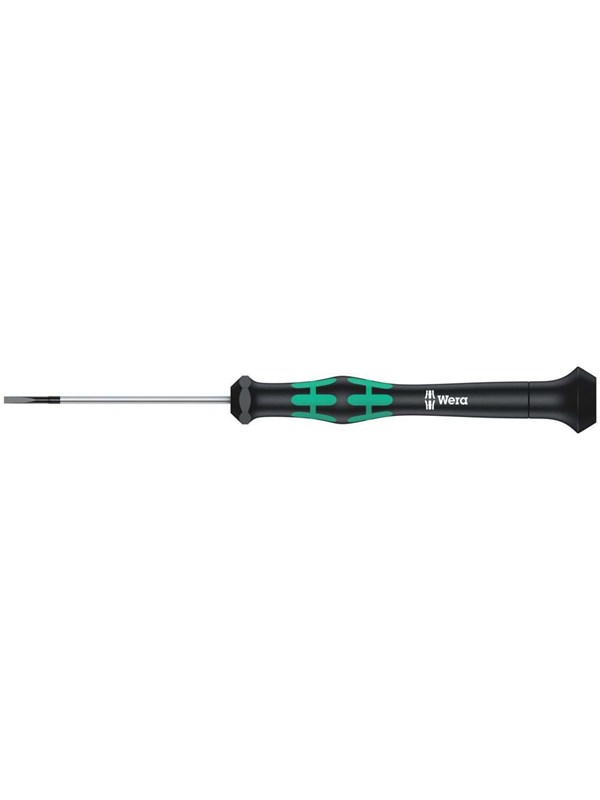 Wera 2035 screwdriver for slotted screws for electronic applicati