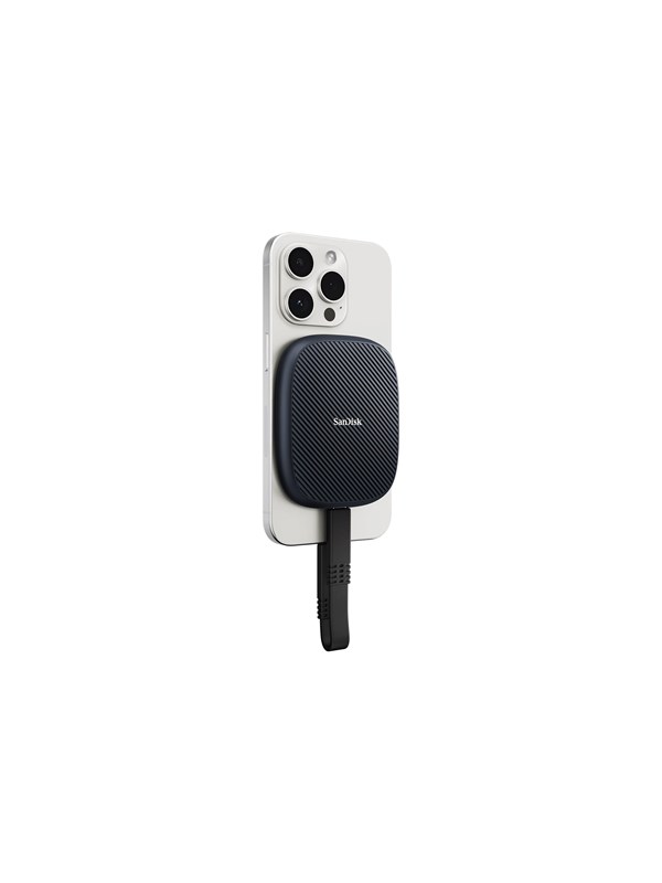 SANDISK Phone SSD (MagSafe) - 1TB - Blå - Ekstern SSD - USB 3.2 Gen 2