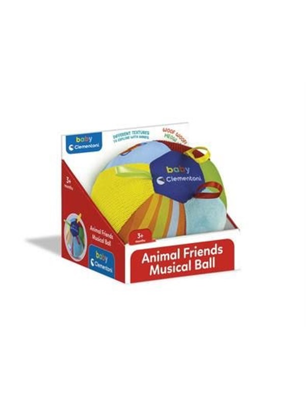 Clementoni Animal Friends Musical Ball