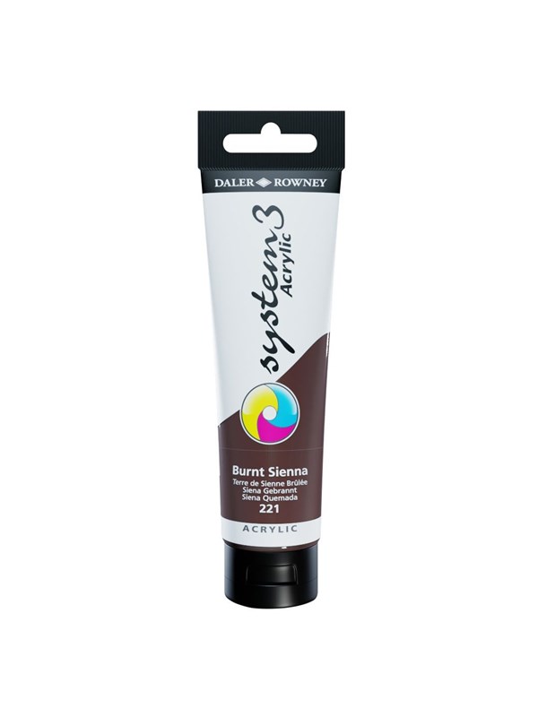 Daler-Rowney System3 150 ml Burnt Sienna