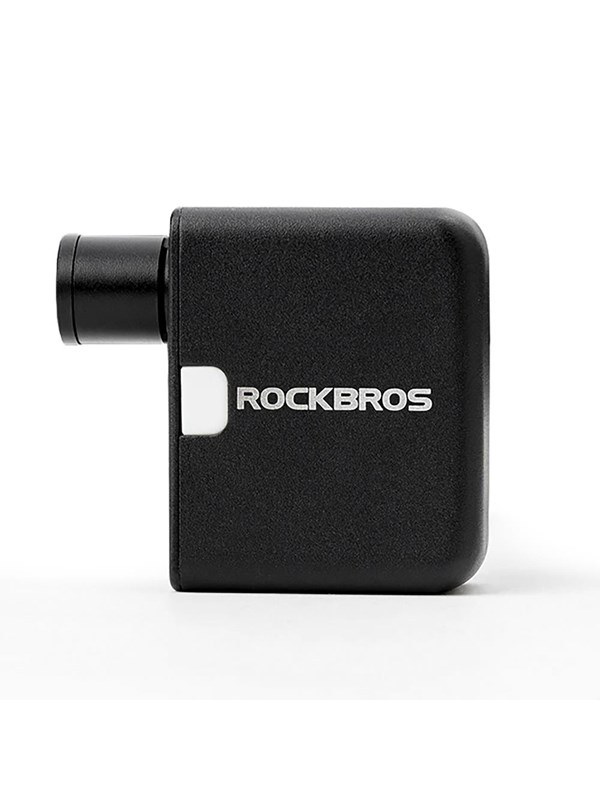 Rockbros 42320008001 Mini Electric Bicycle Pump for Schrader / Presta Valves 100PSI - Black