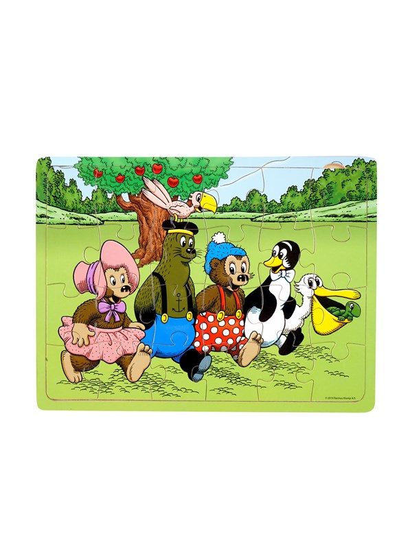 Barbo Toys Rasmus Klump - Wooden puzzles - Friends