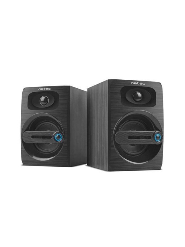 Natec Glosniki 2.0 Cougar 6W RMS Czarne - 2.0 kanaler