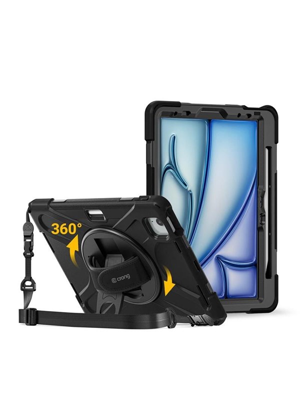CRONG Defender Plus - Rugged Case for iPad Air 11" (2026 - 2024) / iPad Air 10.9" - 5th-4th gen.