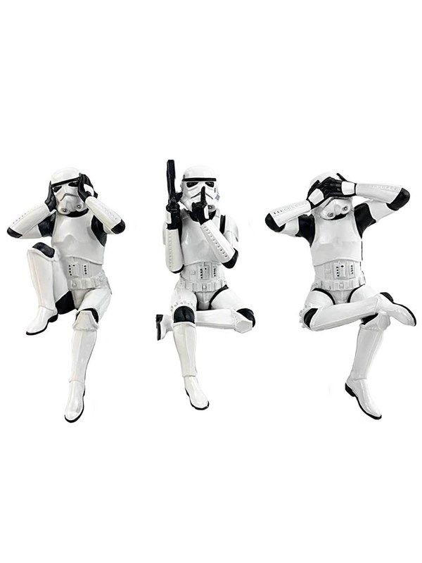 Nemesis Now - Three Wise Stormtroopers (Shelf Sitters) - Figur