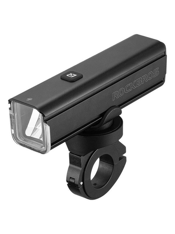Rockbros 24610002001 Front Bike Light 1000 lm + USB-C - USB-A Cable - Black