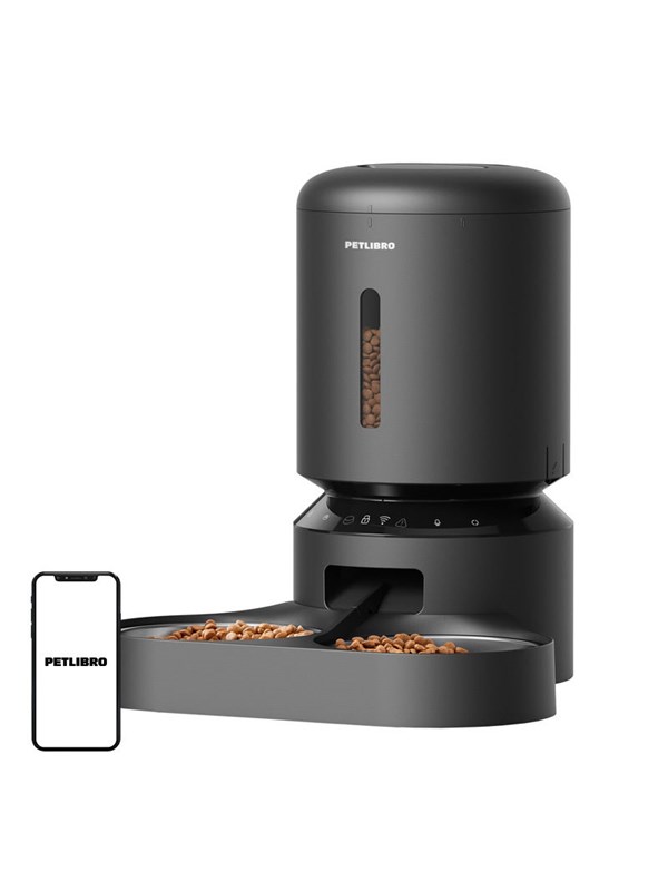 Petlibro Granary WiFi Feed Dispenser 5L Double Bowl Black