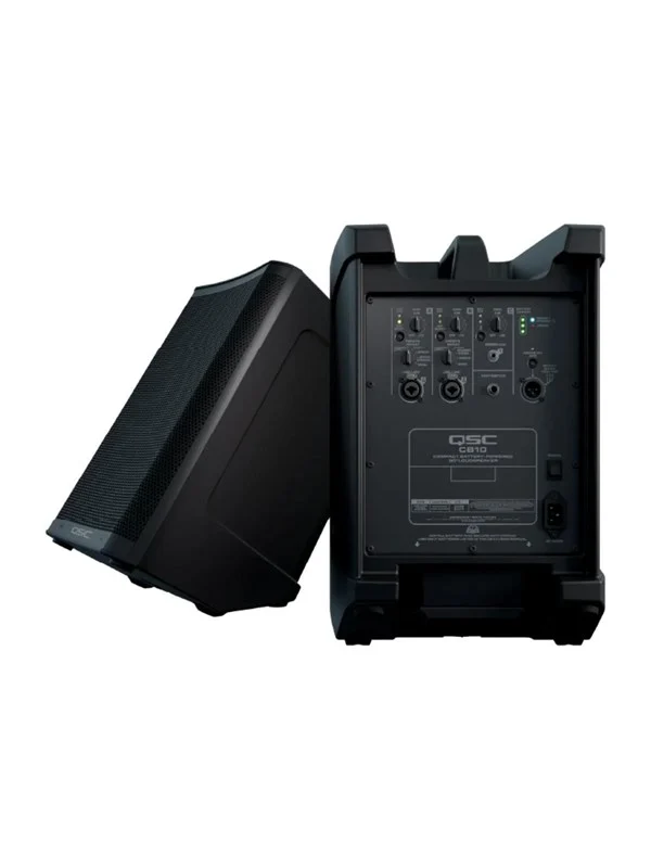 QSC CB10 - 10" Bluetooth 2-veis PA-høyttaler - batteridrevet - 220W RMS