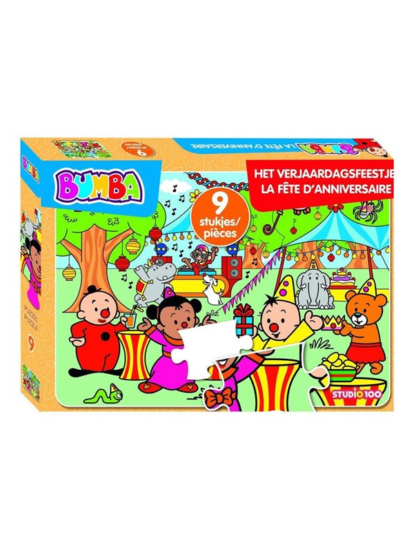 Studio 100 Bumba Jigsaw Puzzle The Birthday Party 9 pcs.