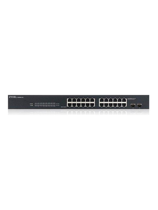 ZyXEL GS1900-24 24-Port GbE Smart Managed Switch with GbE Uplink