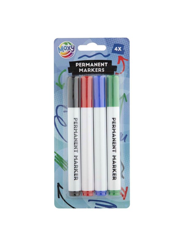 Creative Craft Group Permanent Markers 4pcs.