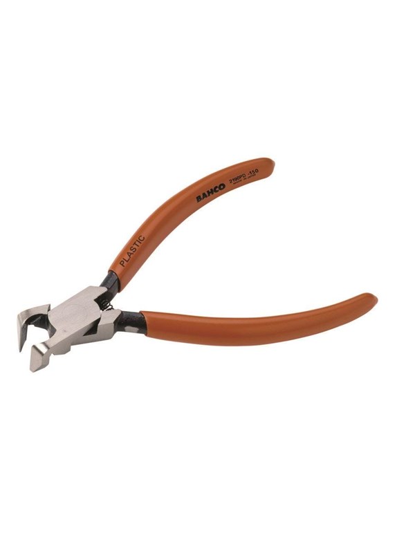 BAHCO end/side cutting plier for plastic 150mm 90°