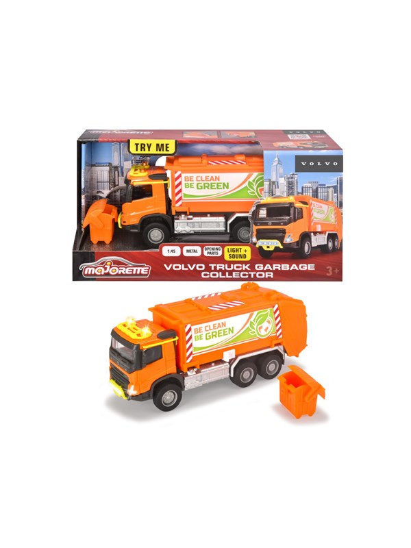 Majorette Grand Series - Volvo FMX Søppelbil