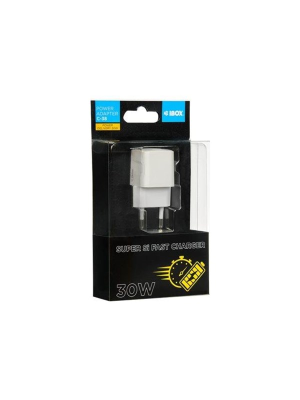 iBOX C-38W power adapter - USB-C - 30 Watt