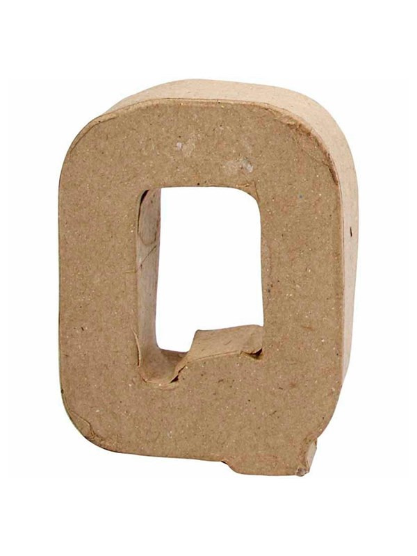 Creativ Company Letter Papier-mache Small - Q