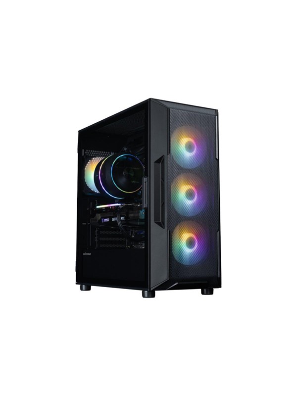 Zalman i3 NEO V2 - mid tower - ATX - Kabinett - Tower - Svart
