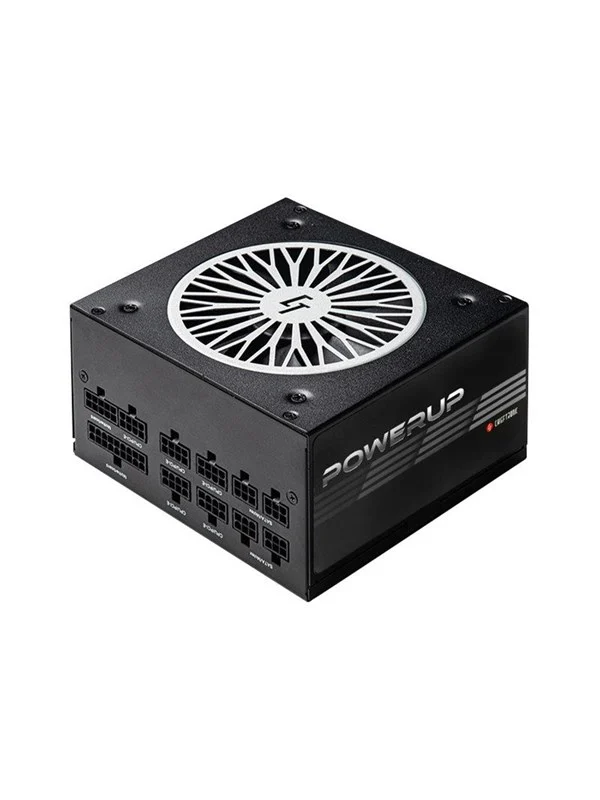 Chieftec Chieftronic PowerUp Series 650W Strømforsyning (PSU) - 650 Watt - 120 mm - ATX 2.53 - 80 Plus Gold sertifisert