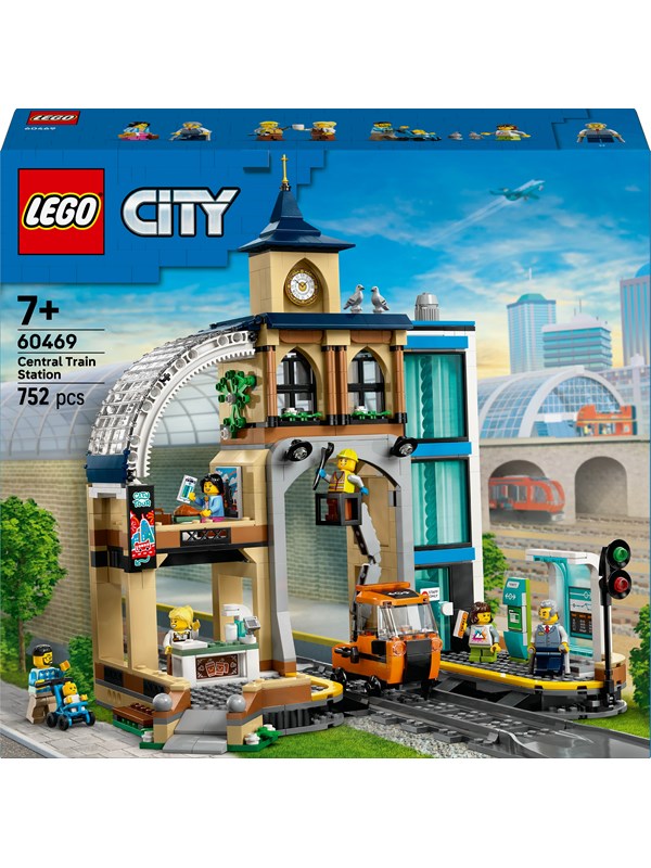 LEGO City 60469 Sentralbanestasjon