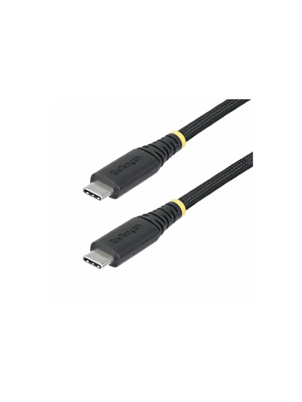 StarTech.com 3m USB-C Charging Cable 240W Silicone Jacket w/Braid - USB-C cable - 24 pin USB-C to 24 pin USB-C - 3 m