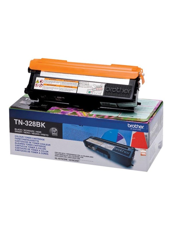 Brother TN328BK / TN 328BK Black Toner