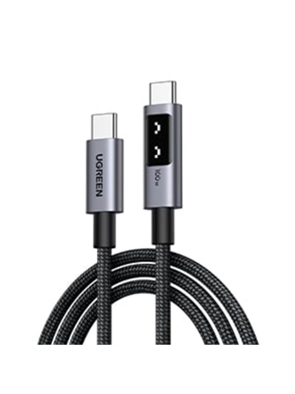 UGREEN Uno USB-C <-> USB-C - PD- 2m - Black