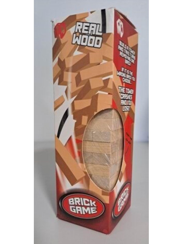 Amo Games Tumbling Tower Wood Mini 48 pcs