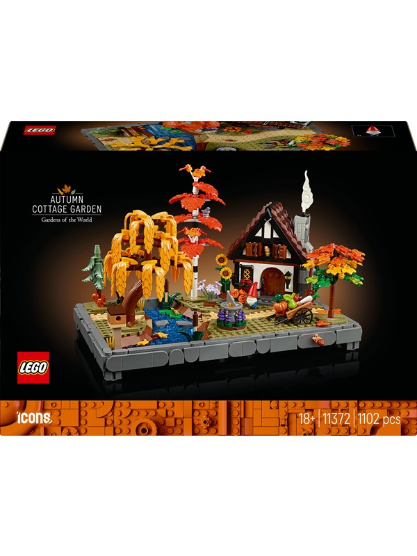 LEGO Icons 11372 Høstlig hage med lite hus