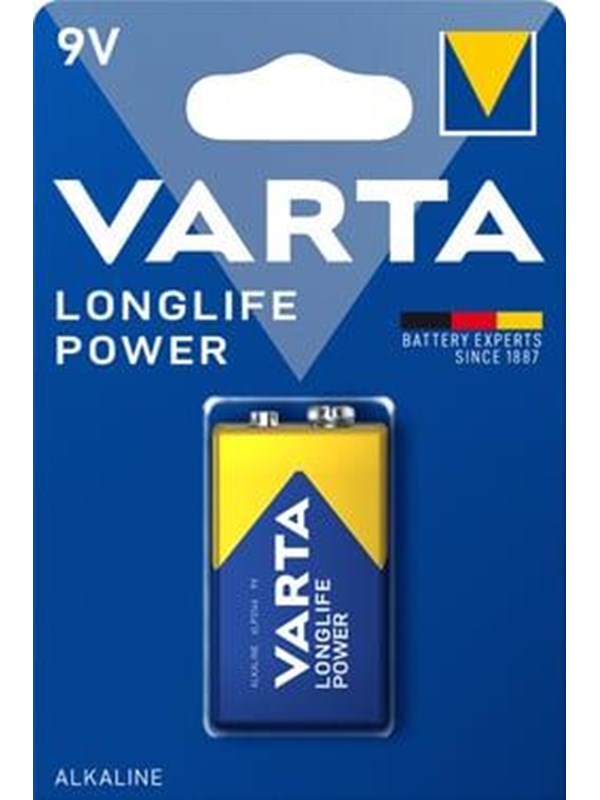 VARTA Battery High Energy 9V (1 unit)