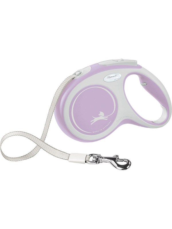 Flexi New Comfort S Tape Leash 5m 15kg Pink